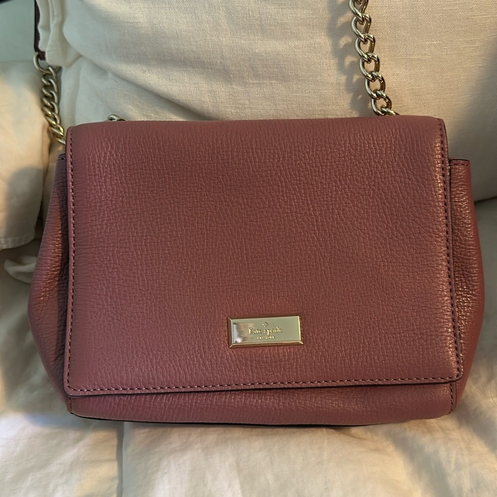 Mauve Kate Spade  crossbody purse- excellent condition!